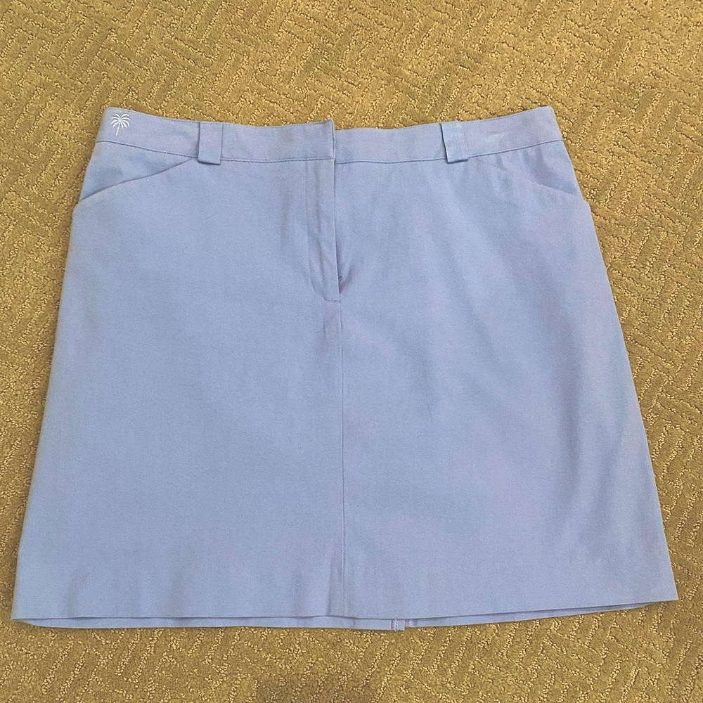 Lilly Pulitzer blue skirt